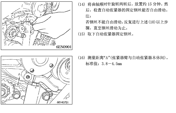 正时校对图