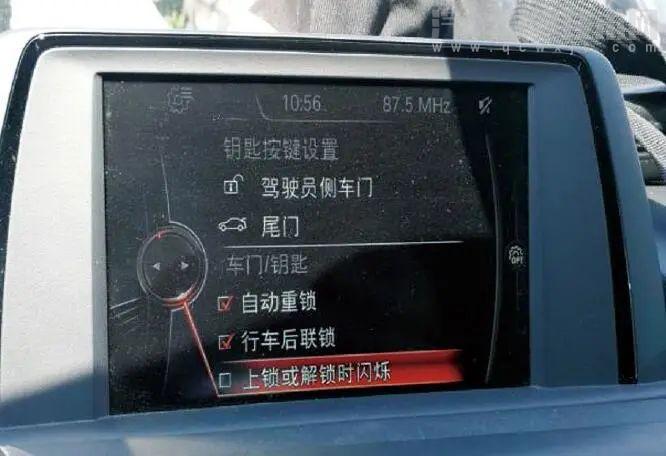 16款宝马218i车闭锁和解锁时转向灯不闪亮维修案例 16款宝马218i车闭锁和解锁时转向灯不闪亮维修案例